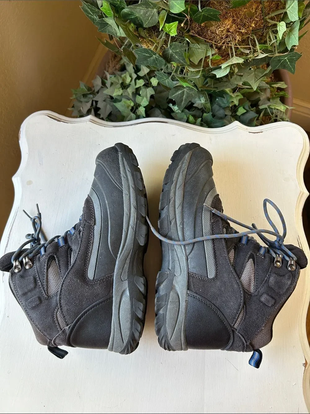 Khombu Men's Fleet Hiker Terrain Waterproof Winter Rated Leather Boots